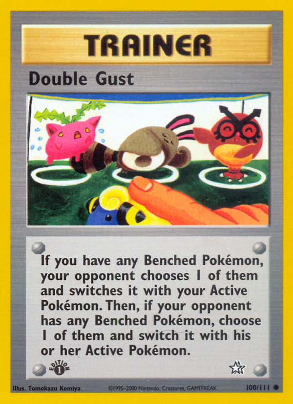 Double Gust 100 Neo Genesis Common Lightly Played
