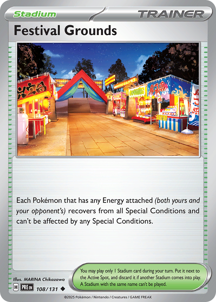 Festival Grounds 108 SV: Prismatic Evolutions Uncommon
