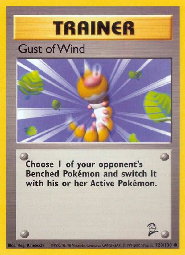Gust of Wind 120 Base Set 2 Common