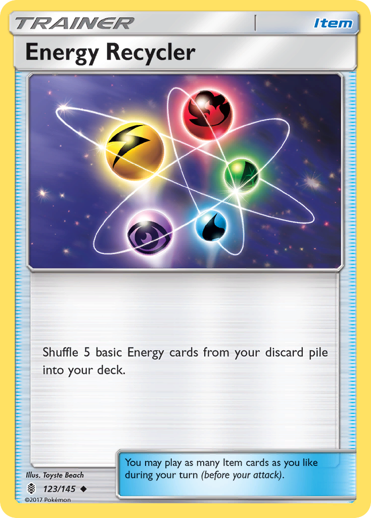 Energy Recycler 123 SM - Guardians Rising Uncommon