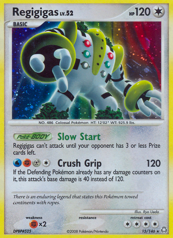 Regigigas 15 Legends Awakened Holo Rare