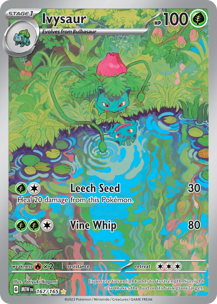 Ivysaur 167 SV: Scarlet & Violet 151 Illustration Rare