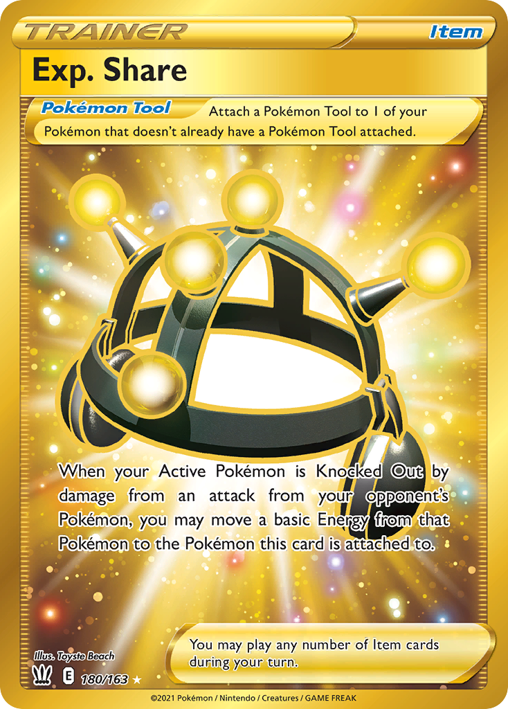 Exp. Share 180 SWSH05: Battle Styles Secret Rare