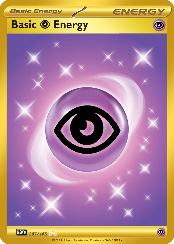 Basic Psychic Energy 207 SV: Scarlet & Violet 151 Hyper Rare