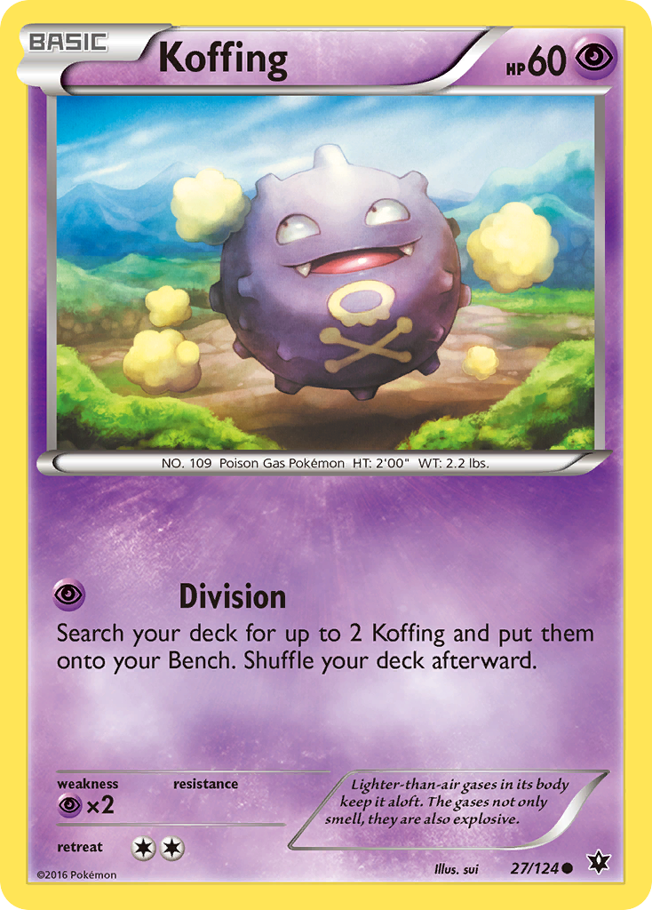 Koffing 27 XY - Fates Collide Common