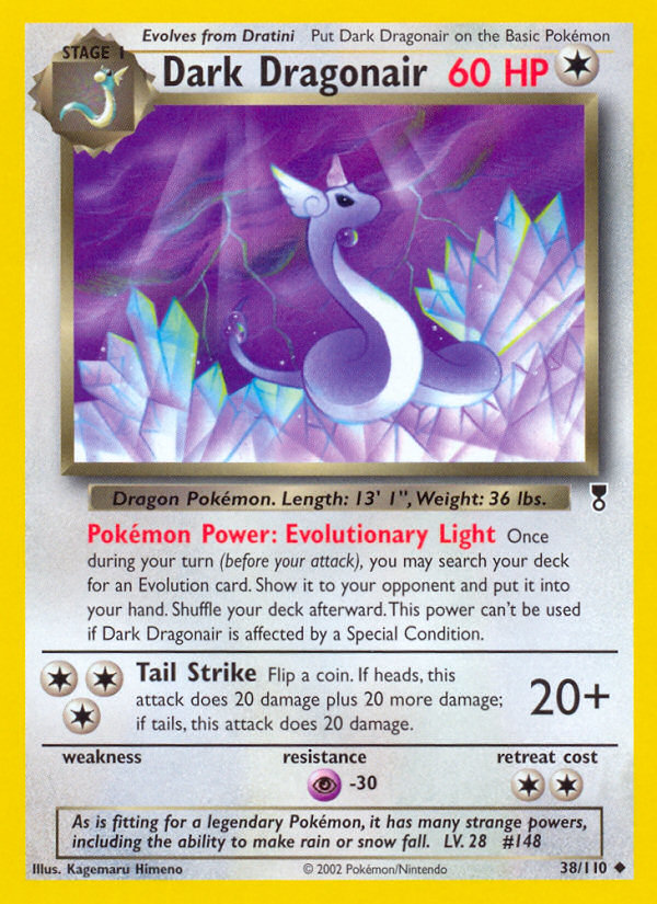 Dark Dragonair 038 Legendary Collection Uncommon Lightly Played