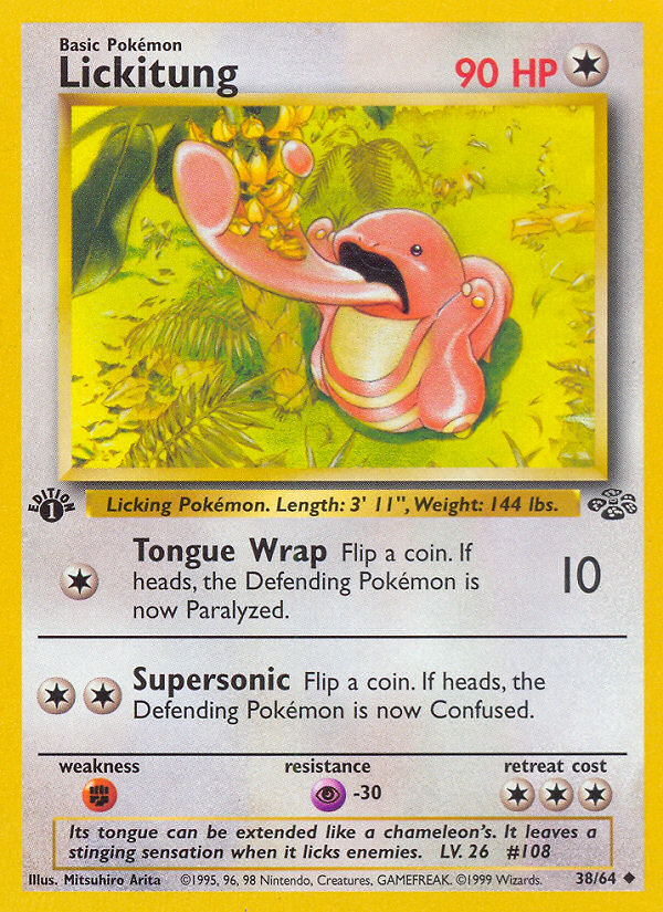Lickitung 38 Jungle Uncommon