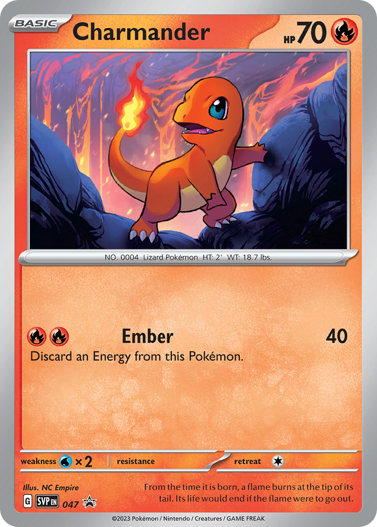 Charmander 047 SV: Scarlet & Violet Promo Cards Promo