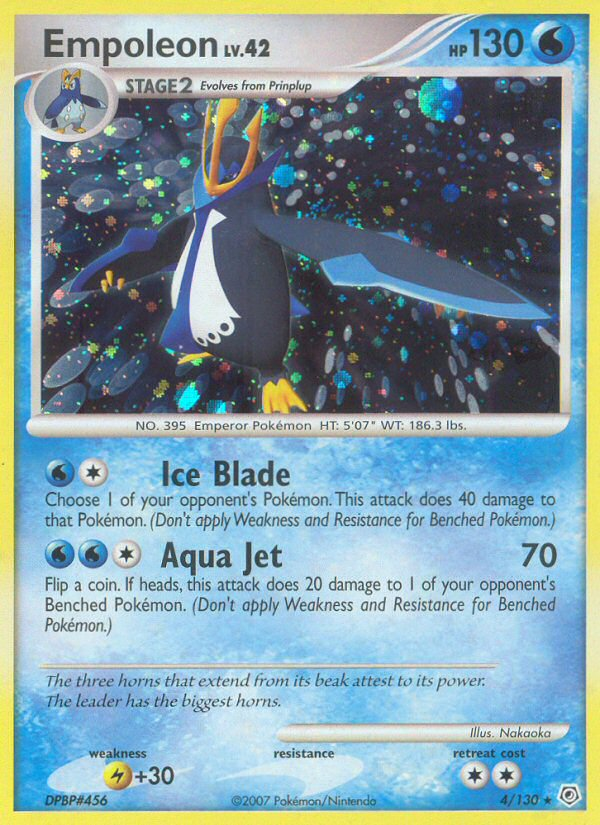 Empoleon 4 Diamond and Pearl Holo Rare