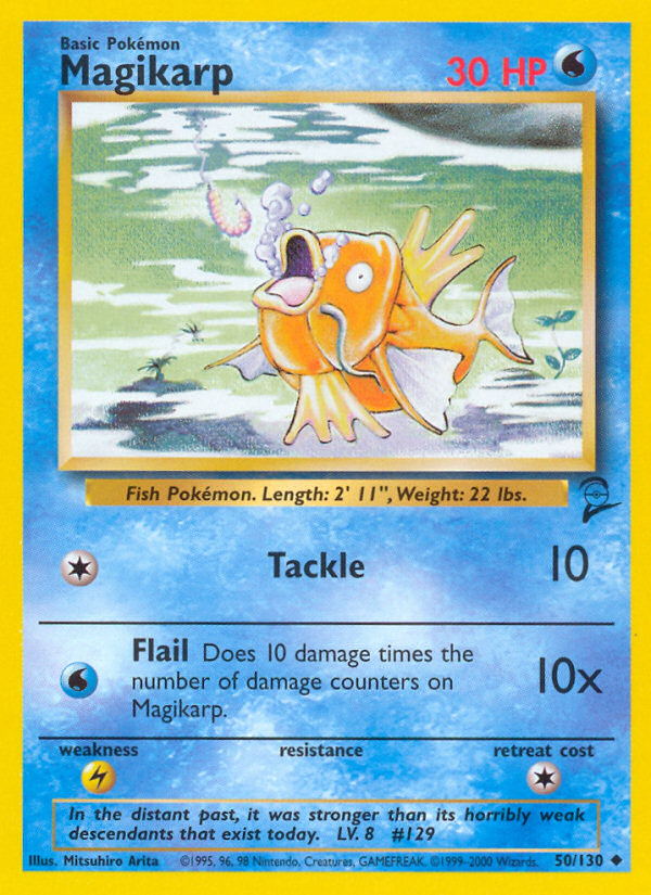 Magikarp 050 Base Set 2 Uncommon