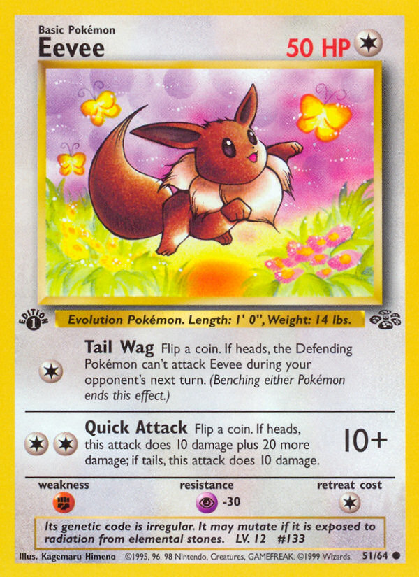 Eevee 51 Jungle Common
