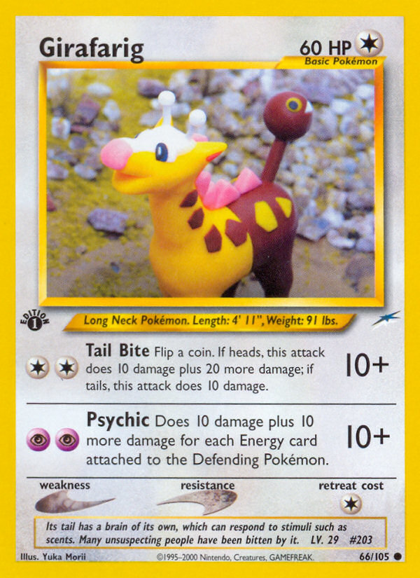 Girafarig 066 Neo Destiny Common