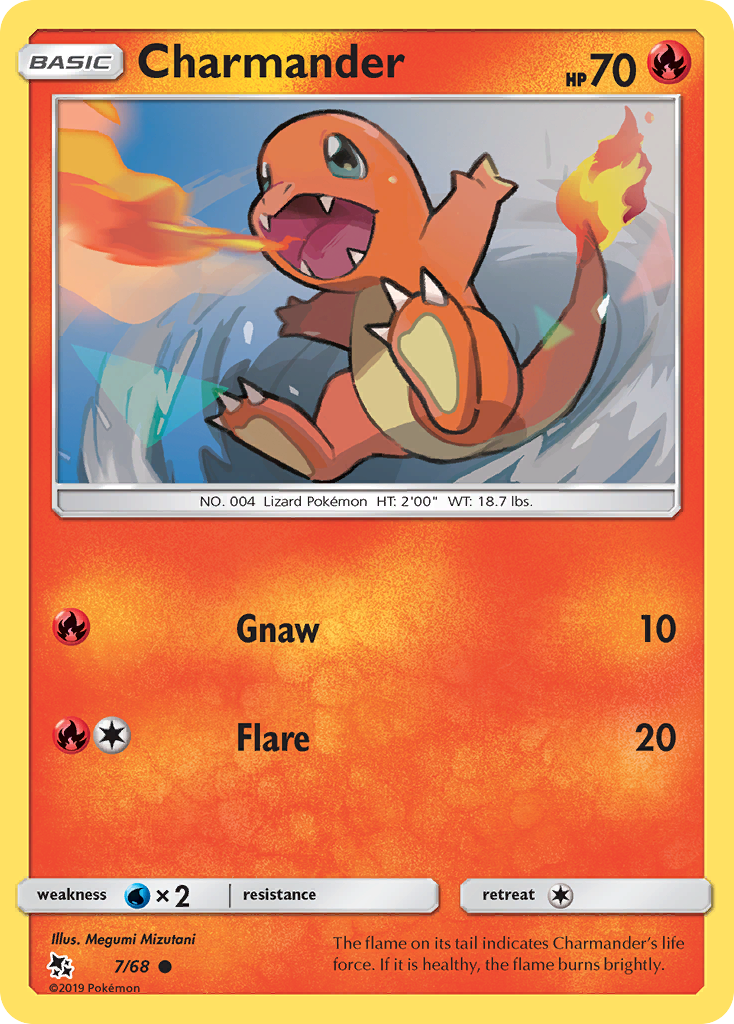 Charmander 7 Hidden Fates Common