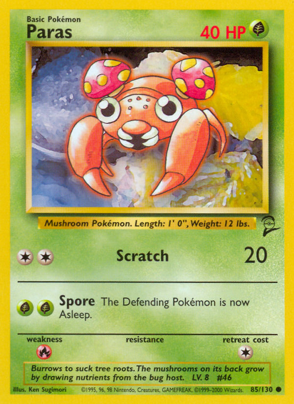 Paras 085 Base Set 2 Common