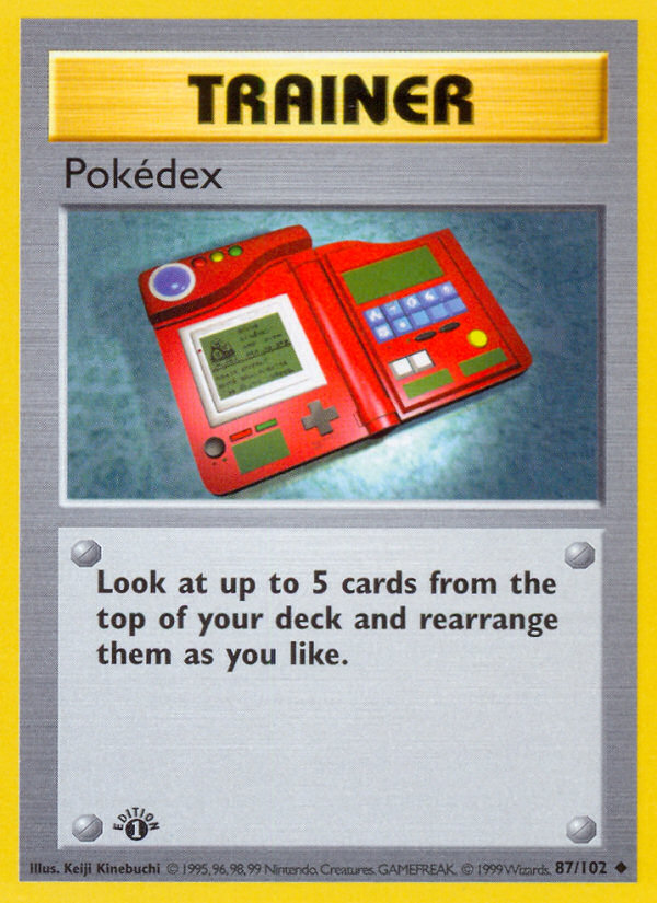 Pokedex 087 Base Set Uncommon