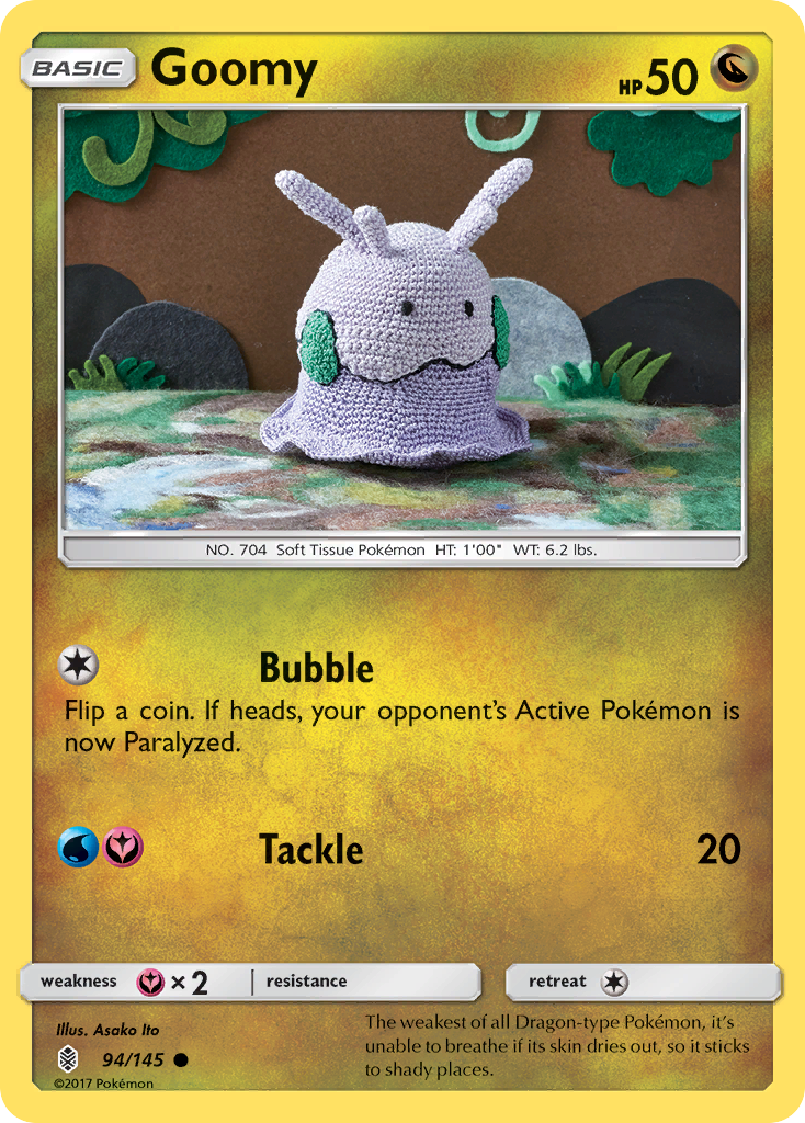Goomy 94 SM - Guardians Rising Common