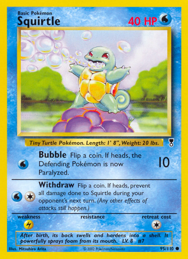 Squirtle 095 Legendary Collection Common Near Mint