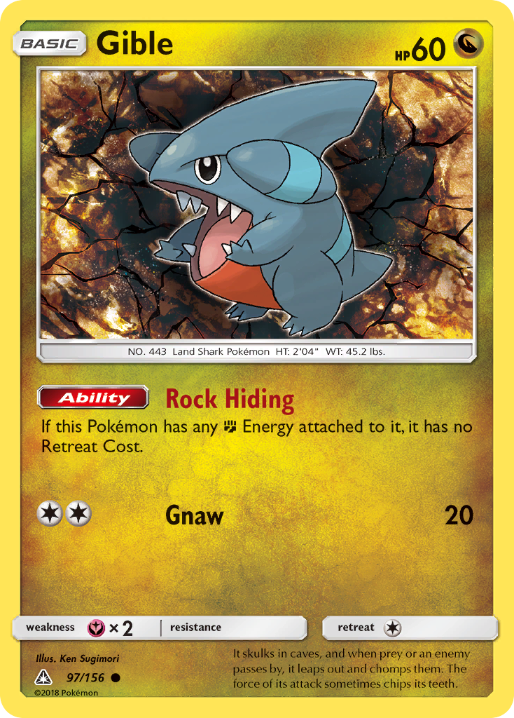Gible 97 SM - Ultra Prism Common