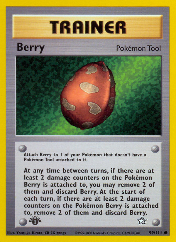 Berry 099 Neo Genesis Common Lightly Played
