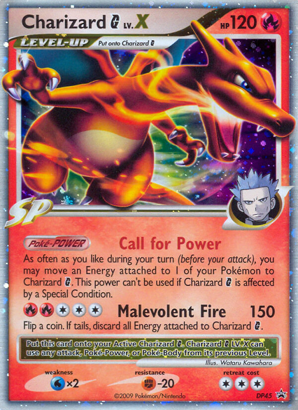 Charizard G LV.X DP45 Diamond and Pearl Promos Promo