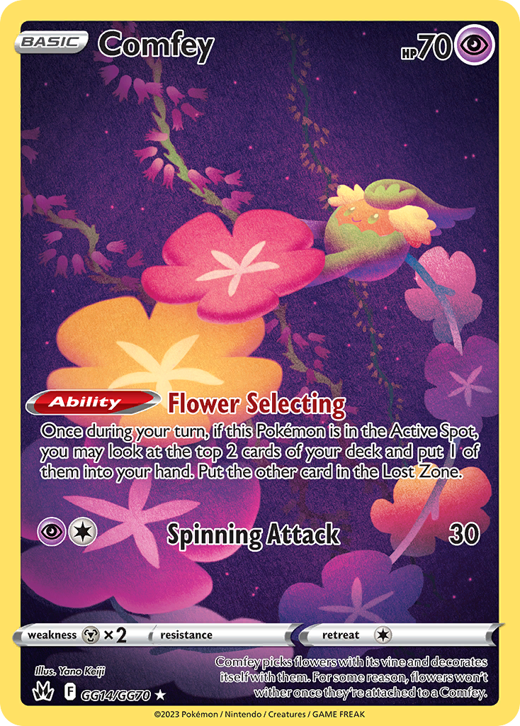 Comfey GG14 Crown Zenith: Galarian Gallery Ultra Rare