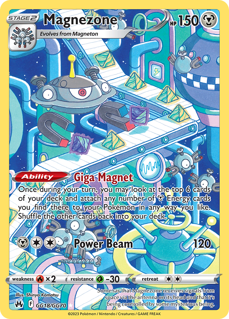 Magnezone GG18 Crown Zenith: Galarian Gallery Ultra Rare