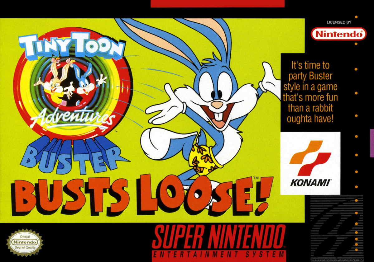 Tiny Toon Adventures: Buster Busts Loose! (Manual Only)