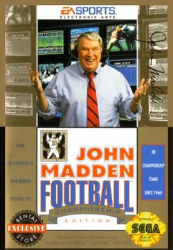John Madden Football '93 — Complete in Box