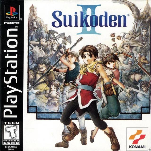 Suikoden — Printed Cover Art — Disc Only
