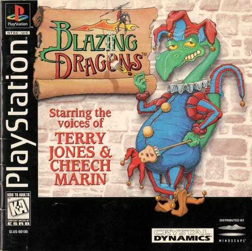 Blazing Dragons — Factory Sealed