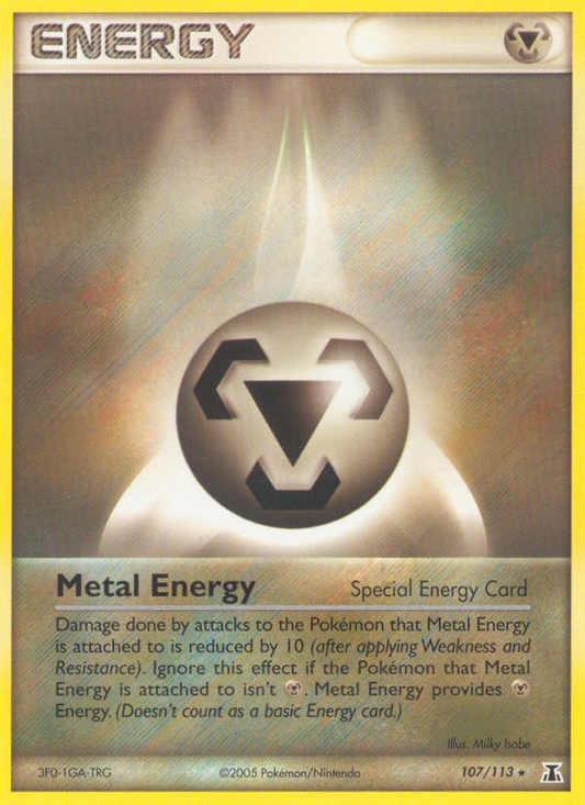 Metal Energy 107 Delta Species Rare Lightly Played