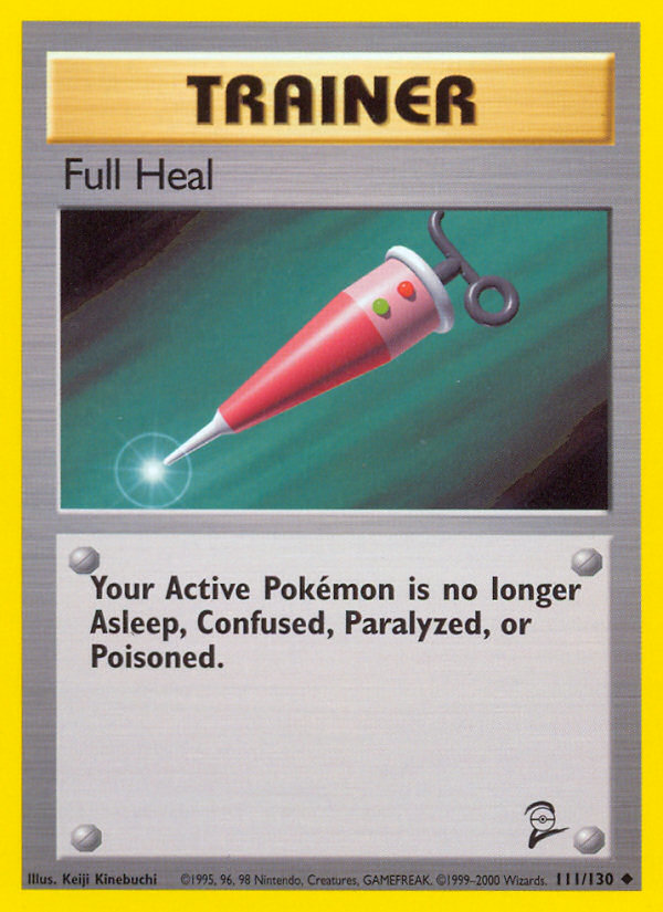 Full Heal 111 Base Set 2 Uncommon