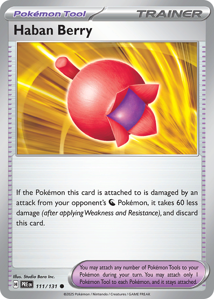Haban Berry 111 SV: Prismatic Evolutions Common