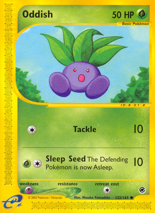 Oddish 122 Expedition Base Set Common Near Mint