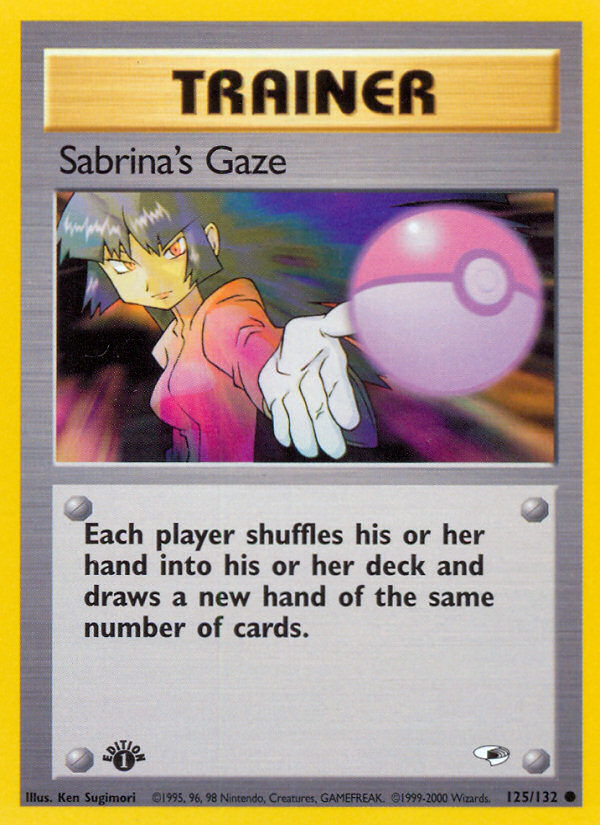 Sabrina's Gaze 125 Gym Heroes Common