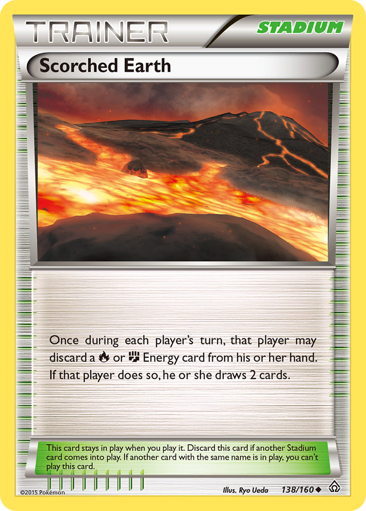 Scorched Earth 138 XY - Primal Clash Uncommon