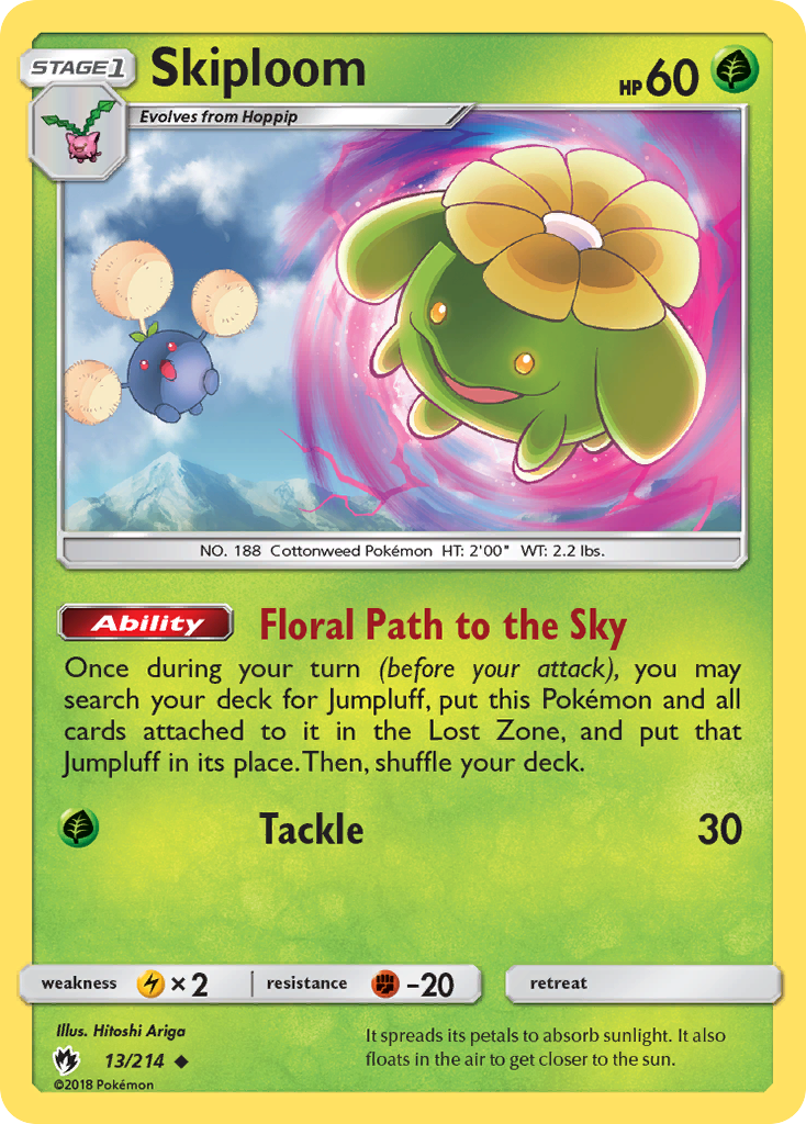 Skiploom 13 SM - Lost Thunder Uncommon