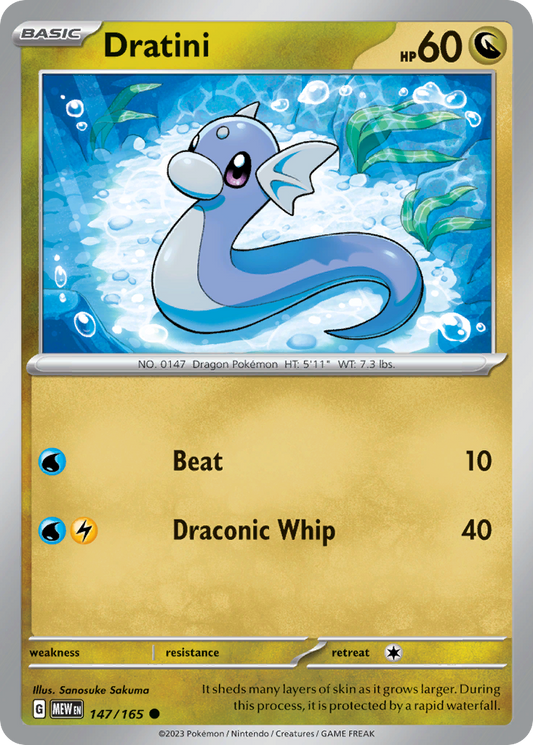 Dratini 147 SV: Scarlet & Violet 151 Common