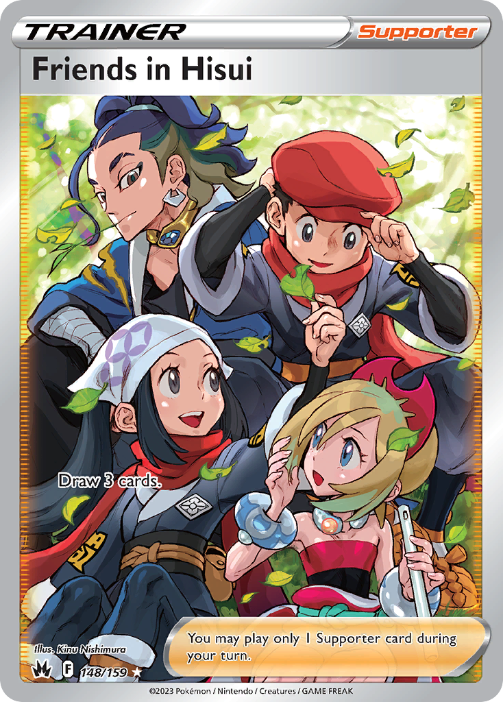 Friends in Hisui 148 Crown Zenith Ultra Rare