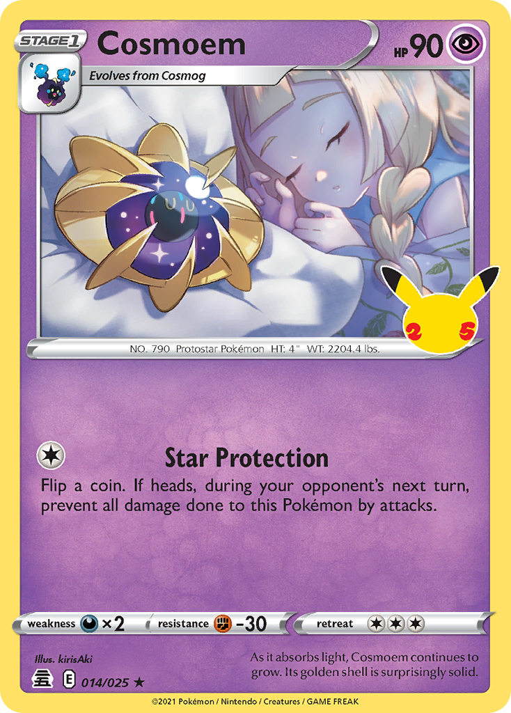 Cosmoem 014 Celebrations Holo Rare Lightly Played