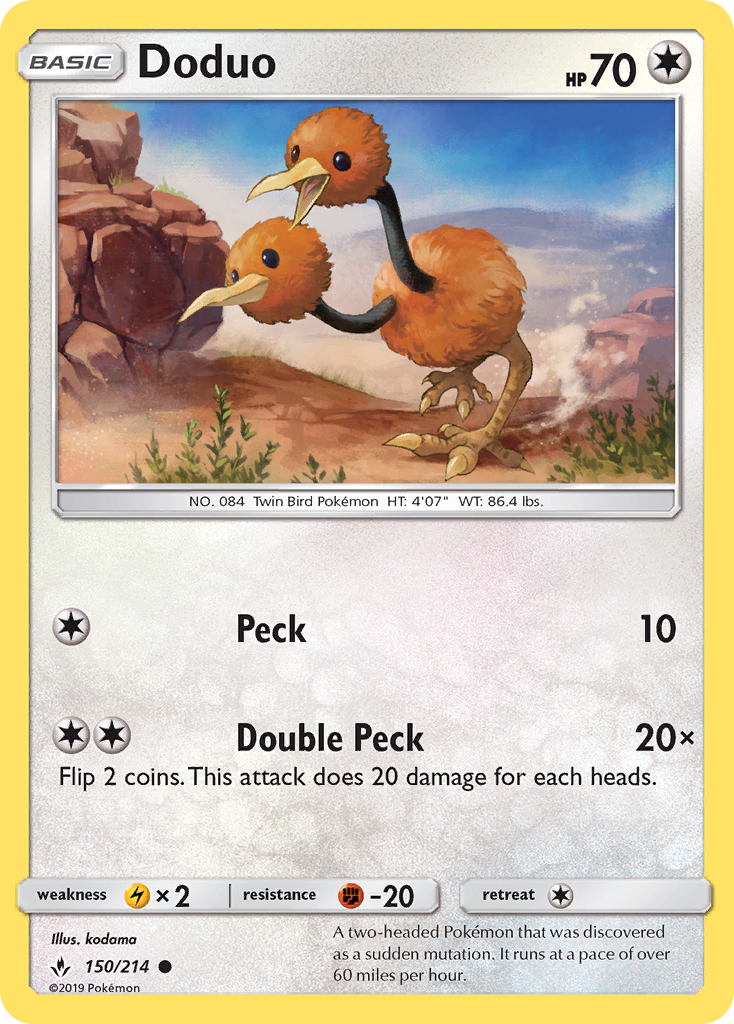Doduo 150 SM - Unbroken Bonds Common