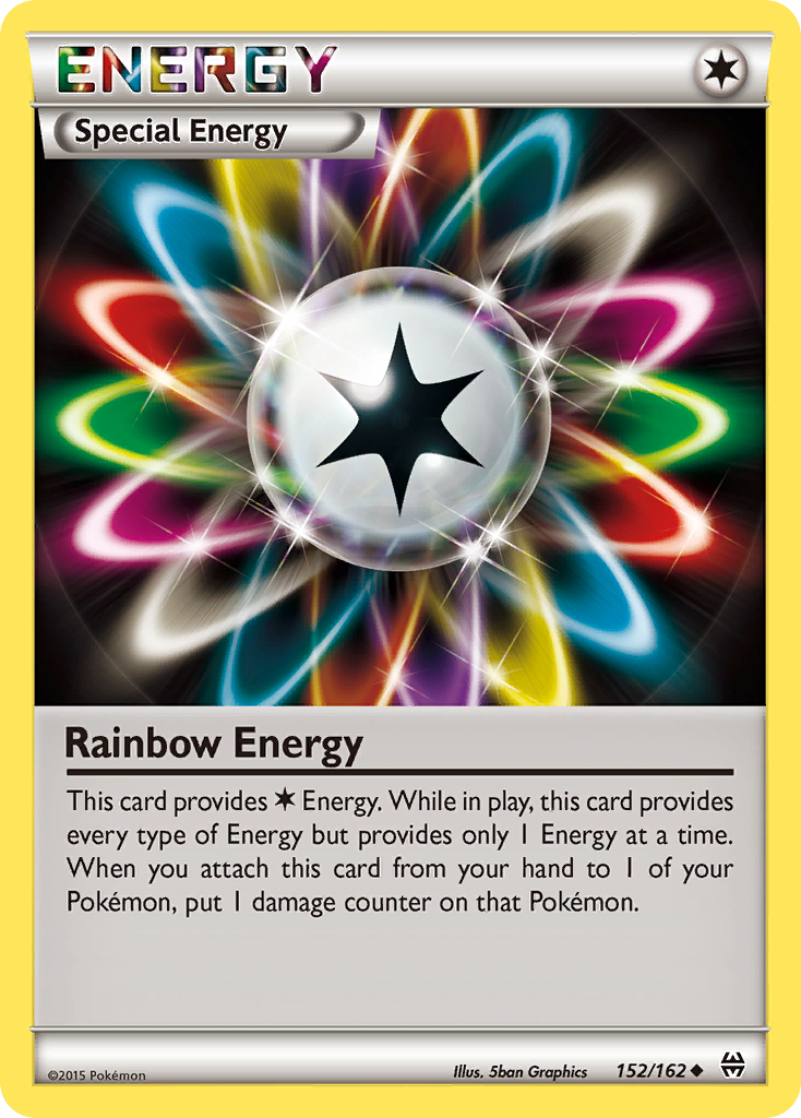 Rainbow Energy 152 XY - BREAKthrough Uncommon
