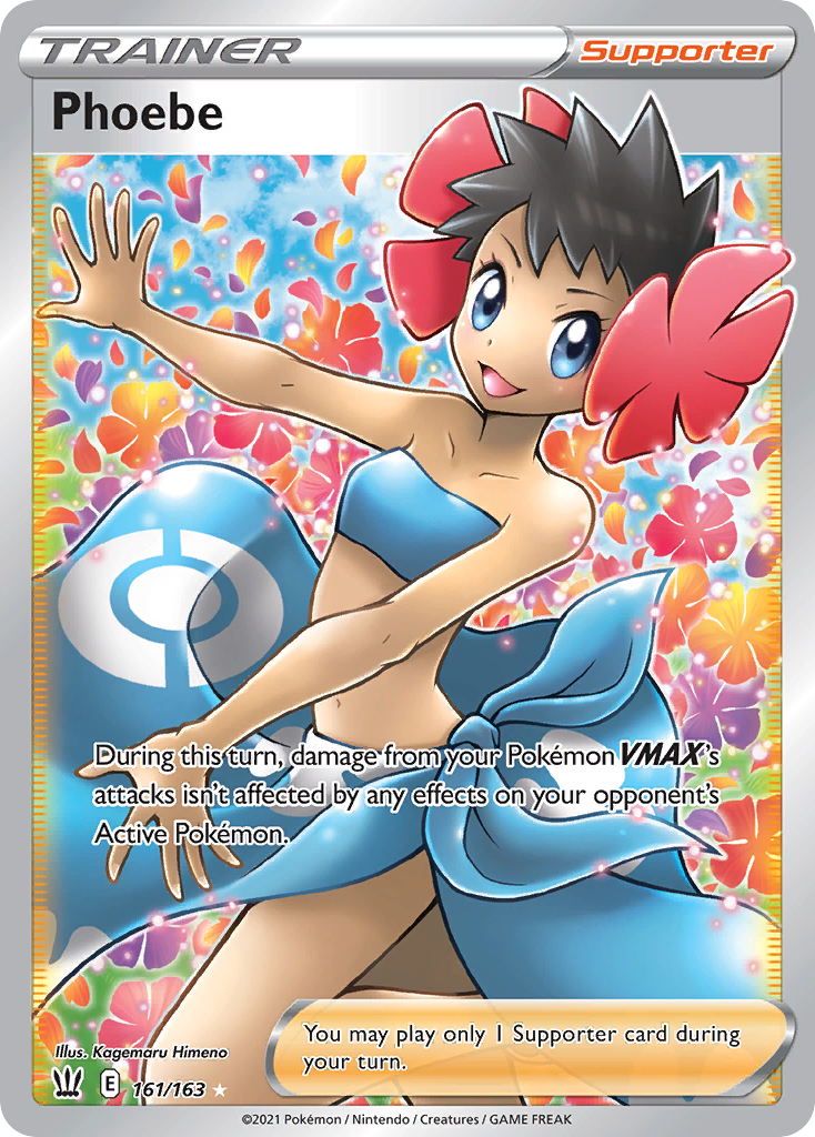 Phoebe 161 SWSH05: Battle Styles Ultra Rare
