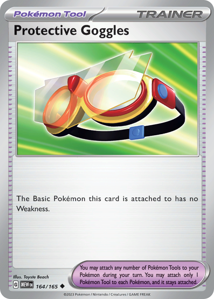 Protective Goggles 164 SV: Scarlet & Violet 151 Uncommon