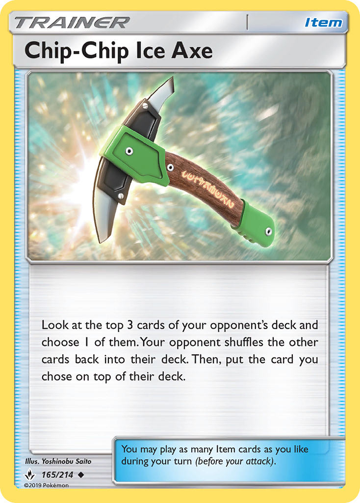 Chip-Chip Ice Axe 165 SM - Unbroken Bonds Uncommon