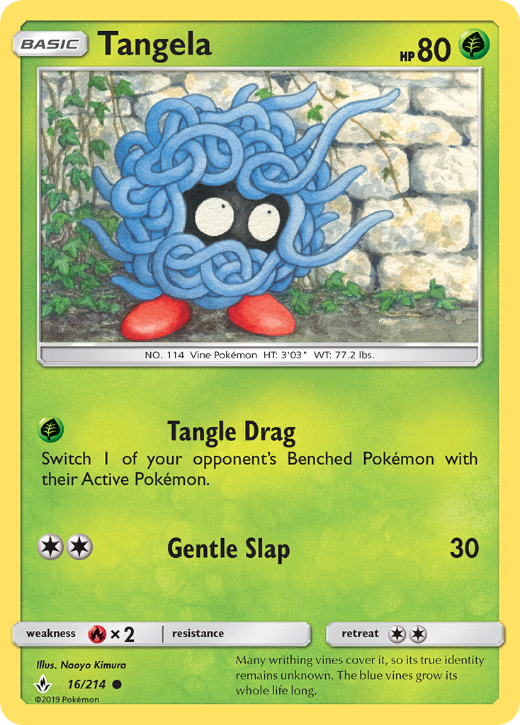 Tangela 16 SM - Unbroken Bonds Common