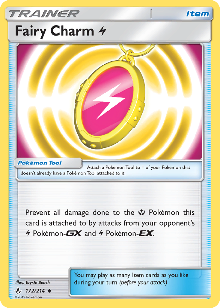 Fairy Charm L 172 SM - Unbroken Bonds Uncommon