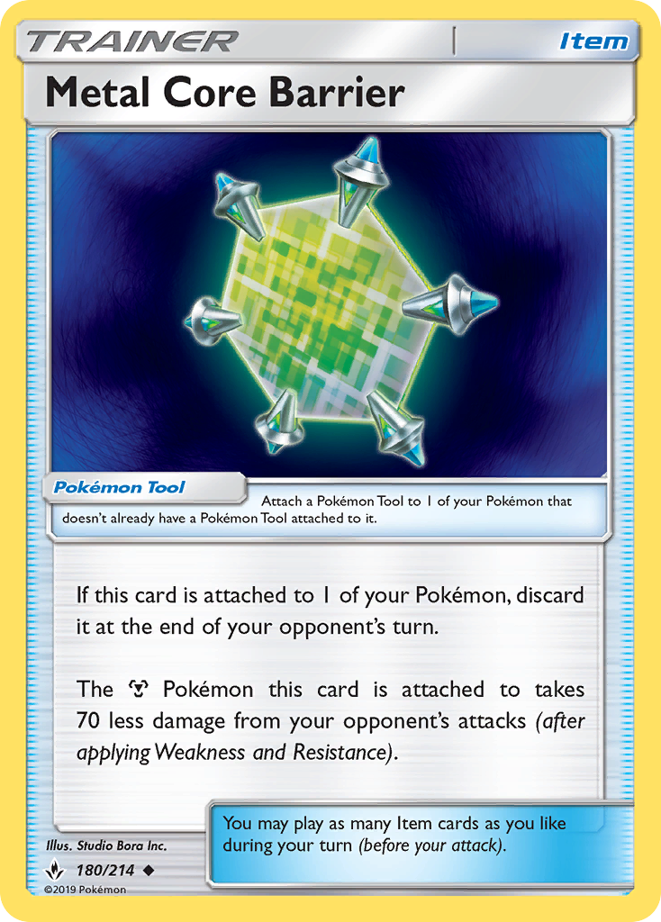 Metal Core Barrier 180 SM - Unbroken Bonds Uncommon