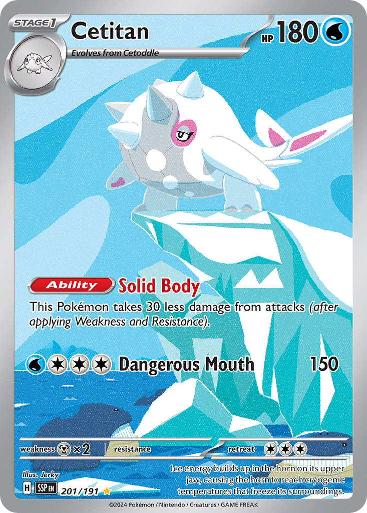 Cetitan 201 SV08: Surging Sparks Illustration Rare