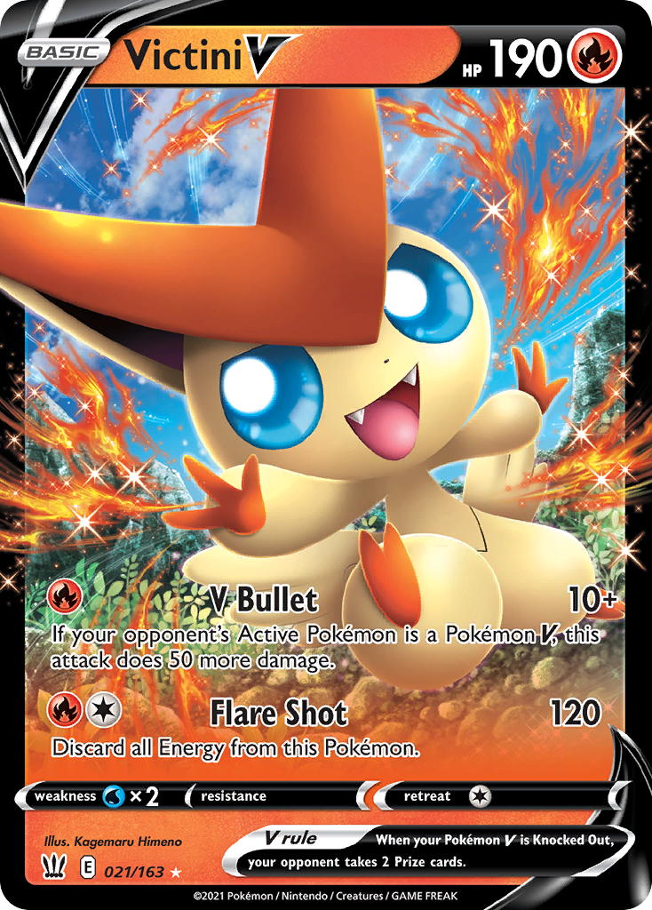 Victini V 021 SWSH05: Battle Styles Ultra Rare